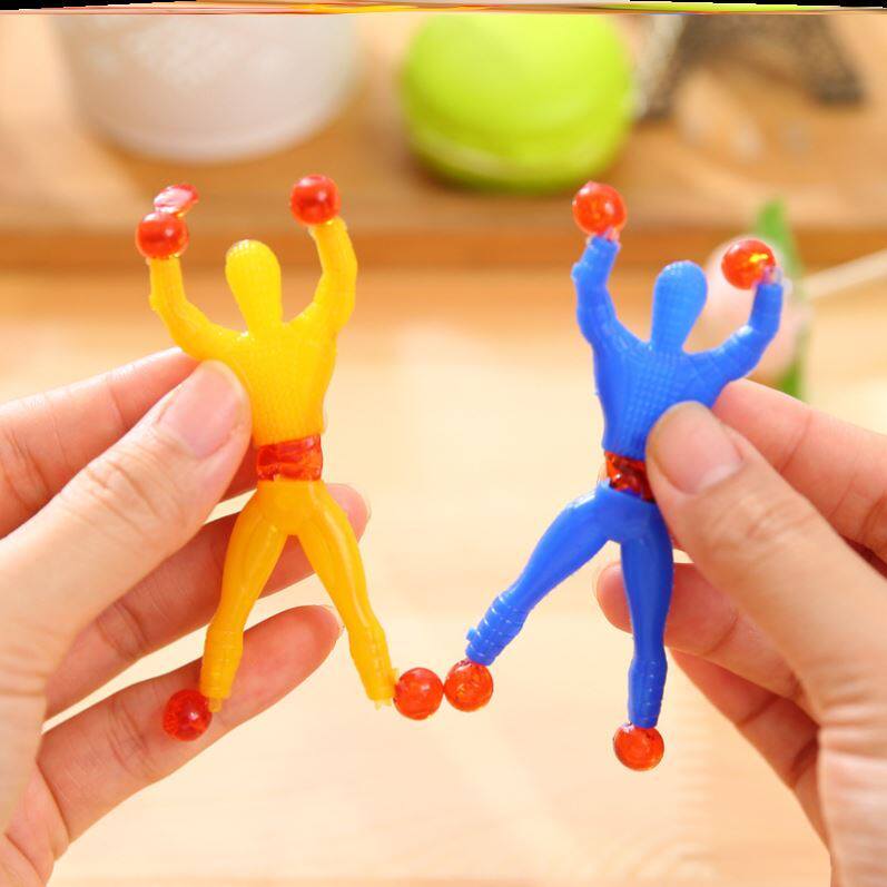 Post-70s and post-80s are weird and amusing soft rubber soft material gift artifact palms stick to the wall toy puzzle