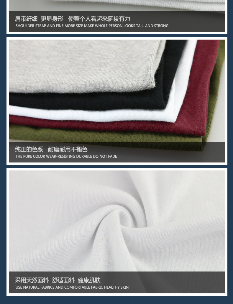 Áo vest nam nam Xie Jiaer màu rắn nam vest cotton nam bó sát thể thao bó sát thể thao quần lót nam mùa hè áo cotton nữ trung niên