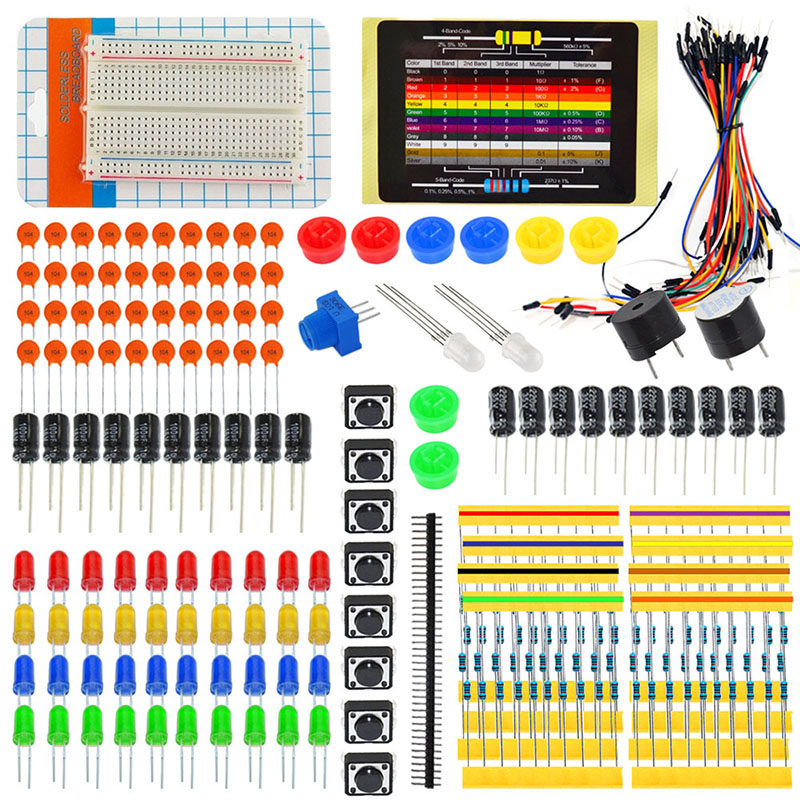 Electronics fans package电子基础元件包套件DIY实验适用arduino