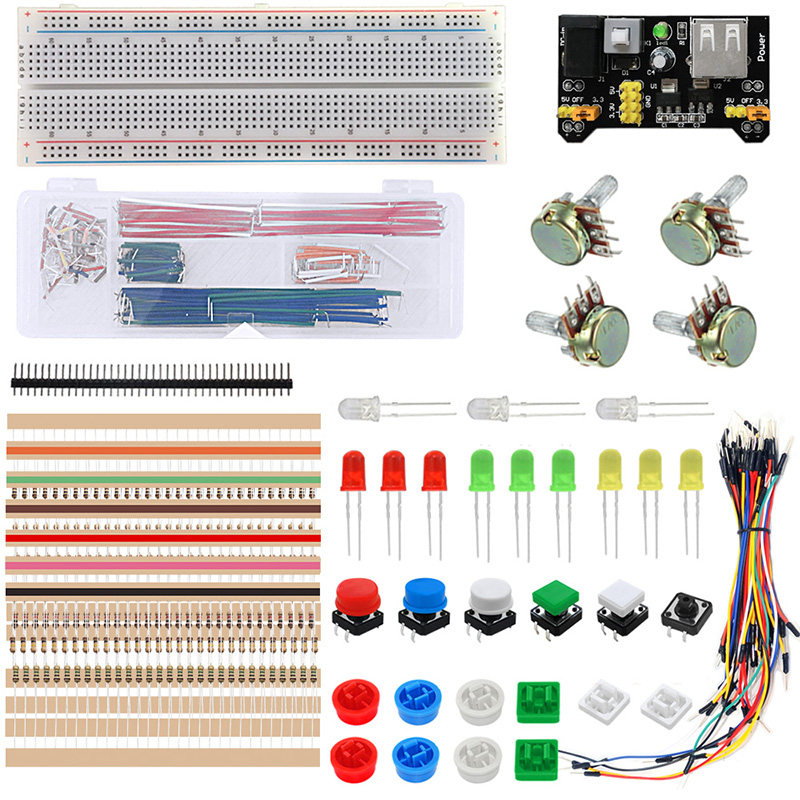 电子爱好者基础通用零件包套件元器件套装diy适用Arduino创客学习