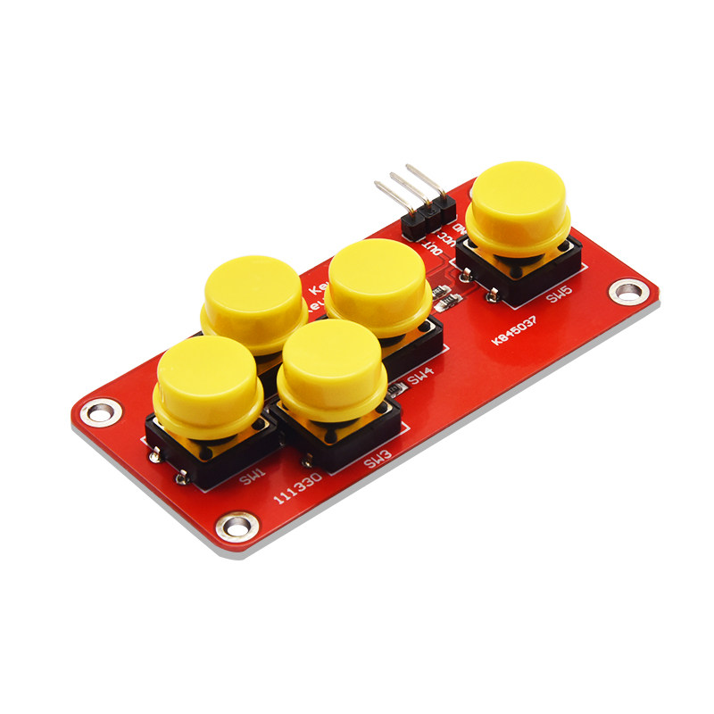 KEYES 电子积木AD Keyboard模拟键盘模块游戏按键创客适用arduino
