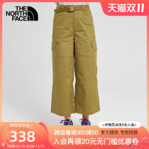 Autumn Winter TheNorthFace North Side Trousers Women's Outdoor Comfortable Casual Wide Leg Pants 3VTM