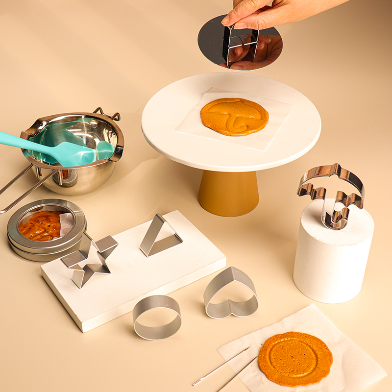 Cut sugar cake mold homemade buckle touch sugar tool DIY umbrella challenge game set handmade biscuit cutting model