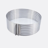 Deli 6-12 дюйма регулируемой слоистые многослойные круговые круглые круглые банки масштабируемые ломти