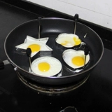 Жареная яичная яичная модель толстого яичного яиц с толстой нержавеющей стали