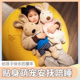 Кукла, плюшевый кролик, маленькая игрушка