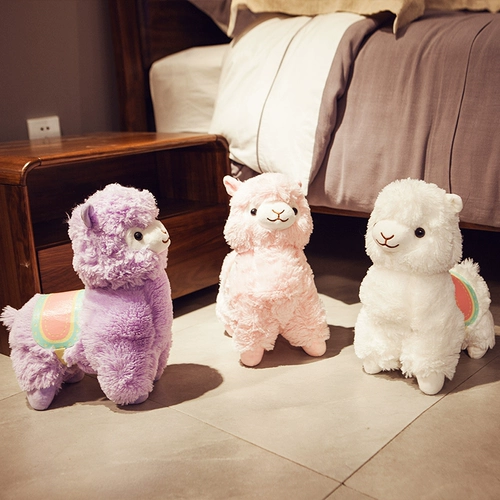 Милая альпака, плюшевая игрушка, маленькая тряпичная кукла, США