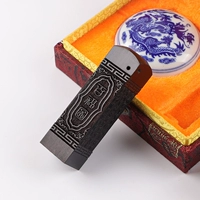 Верхний открывающий черный ebony baifu отправляет горшок