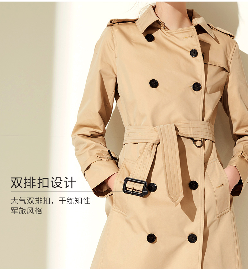 Trench pour femme WEMELY    en Polyester - Ref 3227184 Image 12