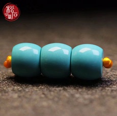 DIY аксессуары 松石堂绿松石手原矿高瓷巴山料老型珠料子细腻直播专拍私拍不发