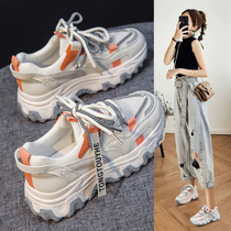 Old Daddy Shoes Women 2022 Spring Autumn New Women Shoes Summer Thin style Breathable Mesh Sneakers Casual Shoes 2021