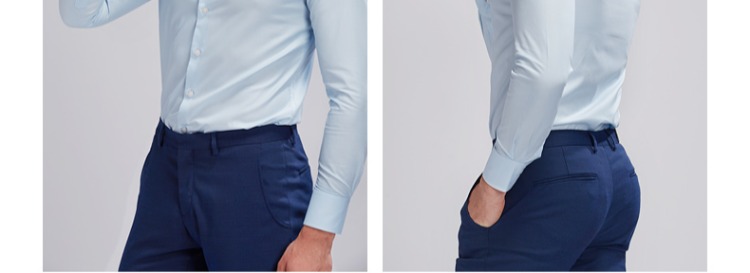 Áo dài mười mét vải cổ áo sơ mi nam tay dài Slim-free cotton-free màu trắng phiên bản Hàn Quốc của áo sơ mi công sở - Áo áo sơ mi hàn quốc nam