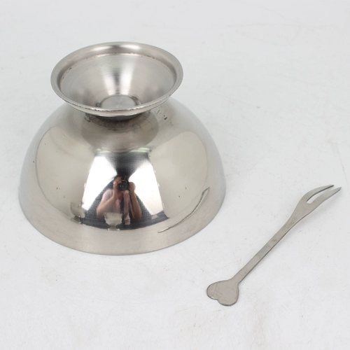 Салат из нержавеющей стали чаша мороженое чашка для салата из салата для фруктовой миски детская чашка мороженое с водой вилка