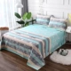 100% cotton cũ lanh thô mảnh duy nhất của tấm bông dày 1.5m1.8 mét đơn hoặc kép giường ký túc xá dành cho nam giới và phụ nữ - Khăn trải giường bộ drap giường 1m6