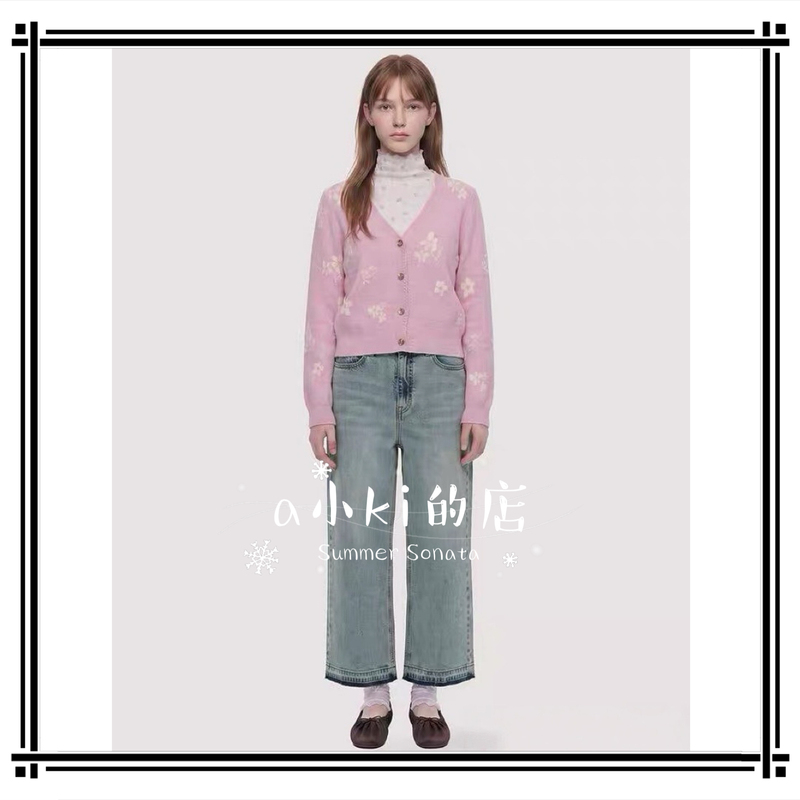 United Nations t I Island 26 Autumn Atmospheric Niche Lazy Style Comfortable Knitwear T266Mcd131/132