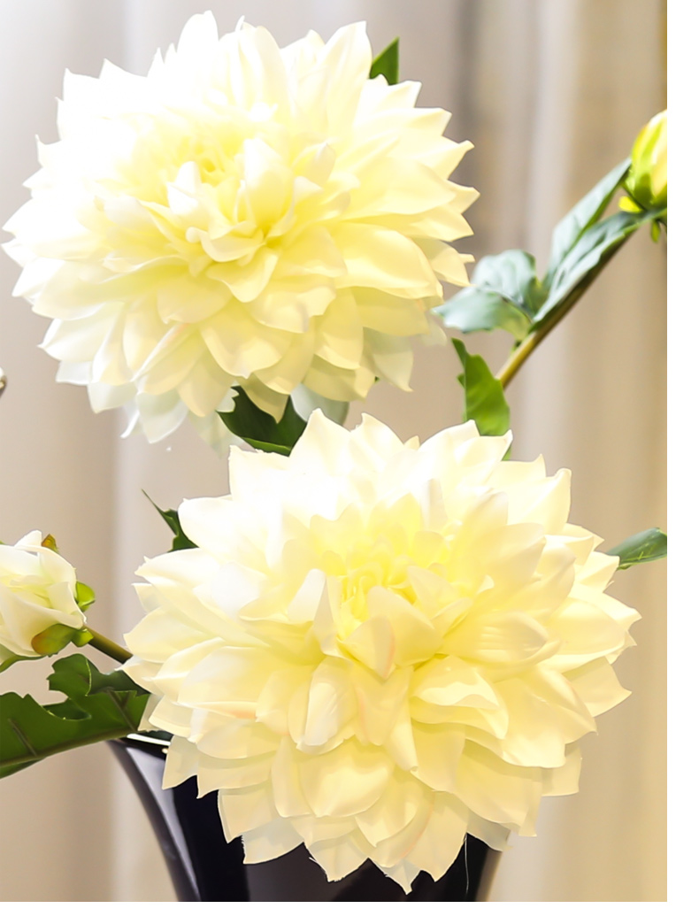 Jingdezhen European ceramic vases, light key-2 luxury furnishing articles in the New Year decorations TV ark home sitting room simulation flower flower