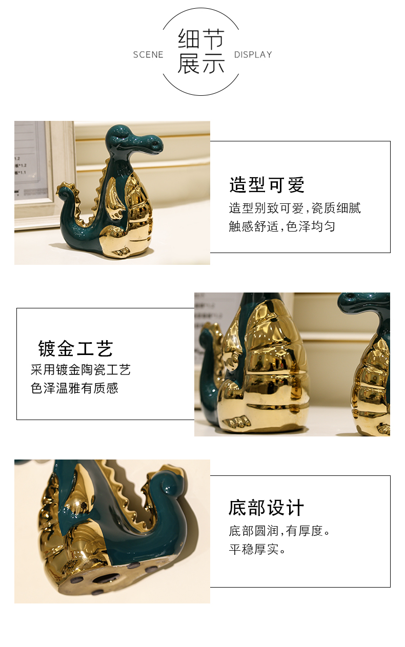 Creative ceramic furnishing articles, lovely sitting room table, TV ark, desktop decoration fashion gift decoration household act the role ofing is tasted