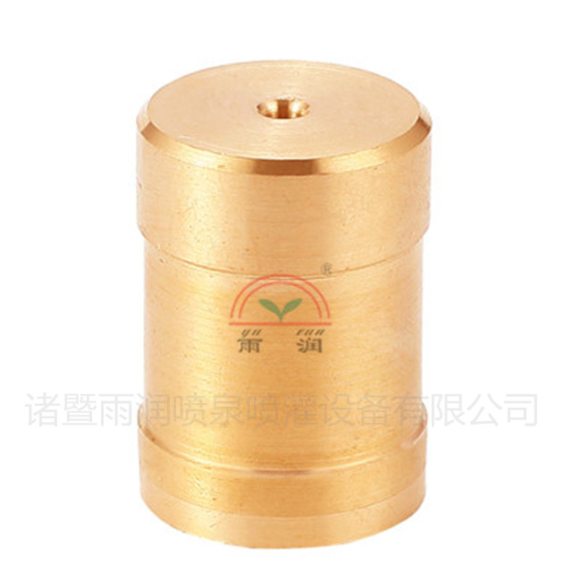 Copper flat mist nozzle 4 minutes 6 minutes 1 inch 1 5 inch atomizing dust removal nozzle dustproof cooling mine dust removal