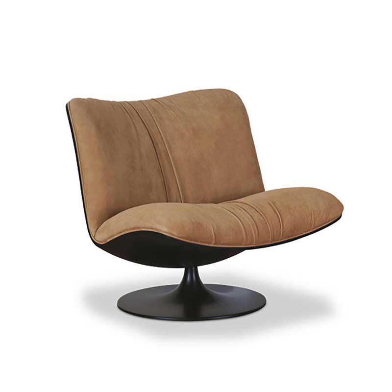 Light luxury Italian lounge chair designer baxter chair swivel single sofa chair marilyn duckbill chair