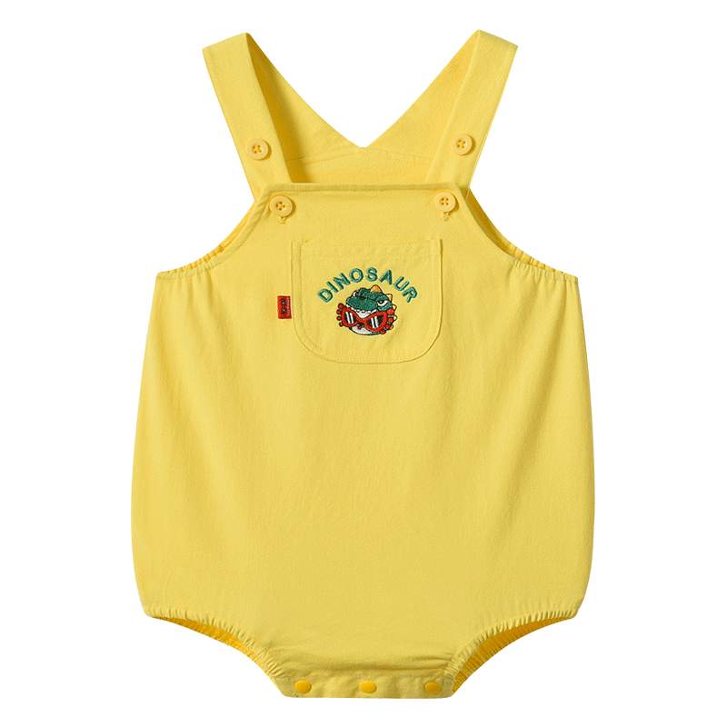 宝宝短袖套装夏季薄款儿童两件套夏装背带裤婴幼儿小套装洋气时髦