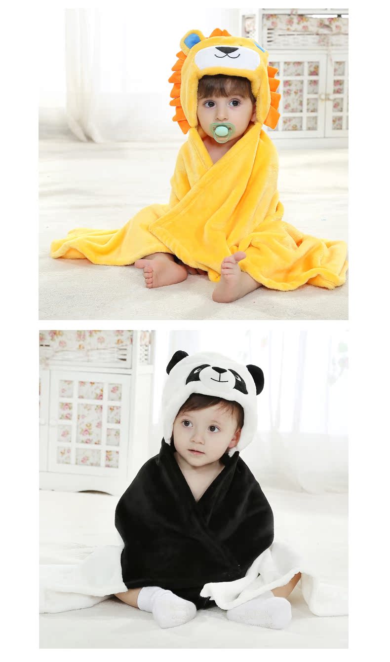 Cape pour enfant TOLO RABBIT en flanelle - Ref 2153942 Image 18