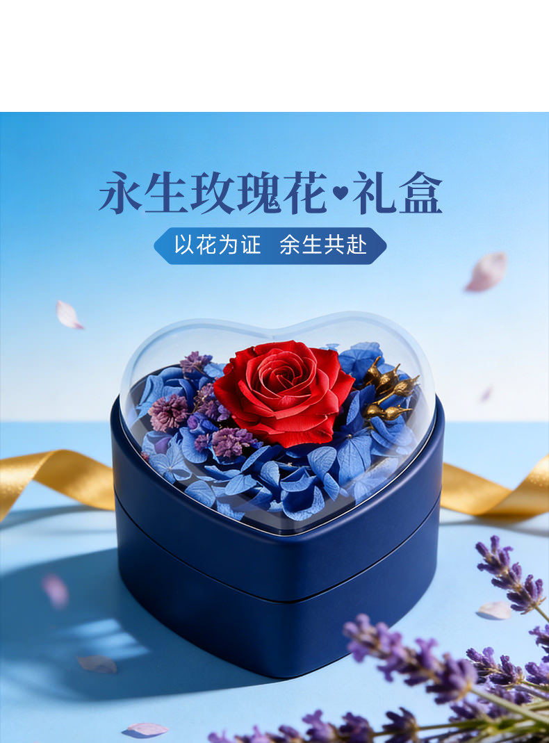 银饰戒指 银999纯银戒指女单人女士蓝托帕石情侣对戒520送女朋友礼物送女友 Oriental beauty east