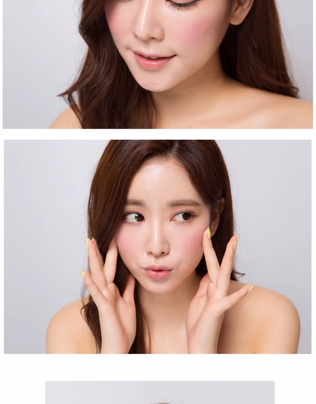 Thái Lan Mistine hai màu hoa 漾 hoa hồng phấn rouge cánh hoa ngọc trai sửa chữa không thấm nước trang điểm nude lâu