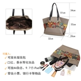 Нейлоновая вместительная и большая летняя универсальная сумка на одно плечо