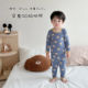 Children's Autumn Clothes and Autumn Pants Set Pure Cotton Girls Spring Autumn Winter Boys Underwear Baby Cotton Sweater Thickened Warm Pajamas