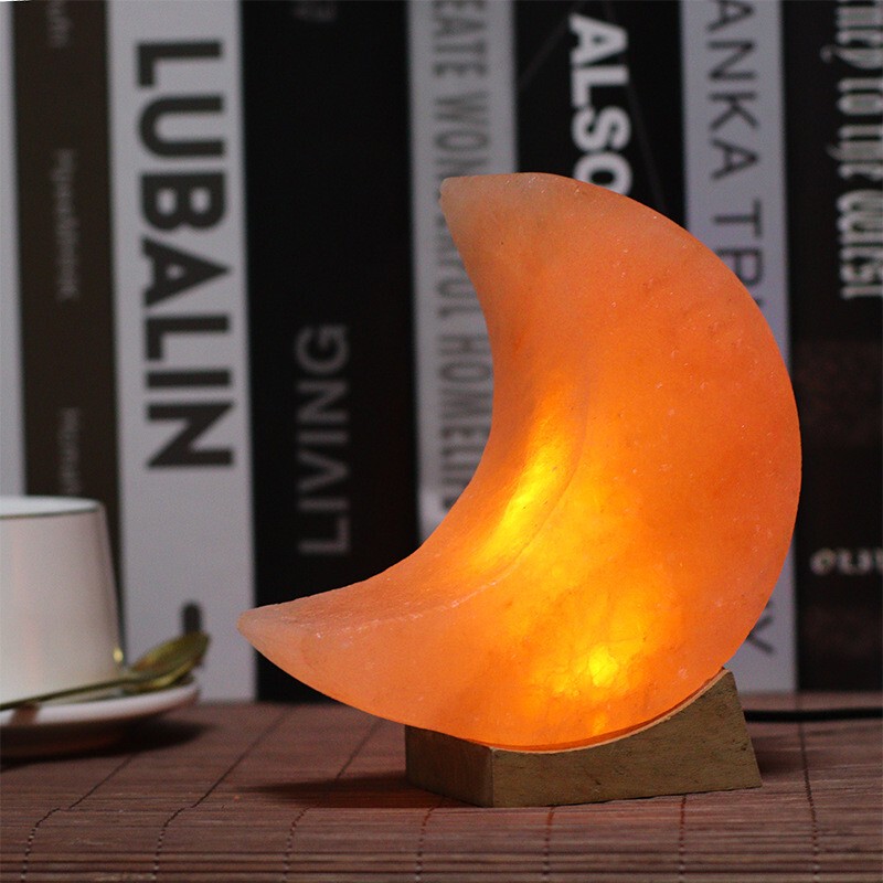 Natural Himalayan Salt Lamp Rose Pink Salt Lamp Led Yellow Small Salt Lamp Mineral Lamp USB Crystal Salt Lamp Ornament