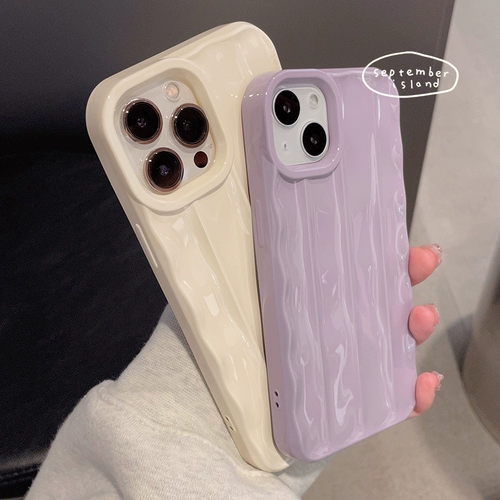 Apple, свежий сиреневый чехол для телефона, зимний iPhone 13, iphone, 14promax