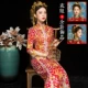 Вышитые ручной перчатки Gowye-Golden Dragon Golden Phoenix Edition+G набор головных уборов