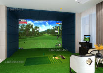 Simulation golf indoor golf practice teaching simulator indoor golf simulator