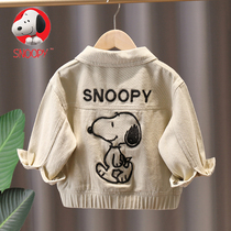 Boy Jacket Spring Dress 2022 New Ocean Gas Baby Denim Clothes Han Edition Children Short jacket jacket outwear