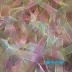 Tự làm ánh sáng màu cầu vồng sợi ngọc trai đầy màu sắc gradient sợi tuyết với lưới hoa cầu vồng phụ kiện tóc handmade và vật liệu cánh hoa gió - Công cụ & vật liệu may DIY
