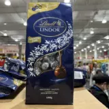 Открытая покупка для покупателя Lindt/Lindor отборный шоколад с мягкой серединой, пакет для совместного использования, золотой синий, 688 г