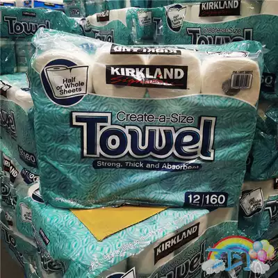 COSTCOKirkland Cochran Kitchen Wipes 140*4 Roll Absorbent Oil Absorbent Kitchen Ware Oil