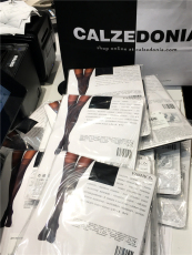 товар из китая 【现货】calzedonia过膝效果连裤袜 厚薄拼接透肉波点丝袜 美腿袜