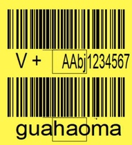 Beijing Hospital mail list registration slip barcode printed matter hospital department house number registration card