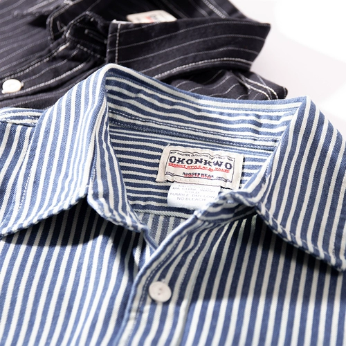 Ретро рубашка, лонгслив для отдыха, джинсовая куртка, в американском стиле