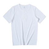 Цветная хлопковая ретро футболка с коротким рукавом, рубашка, из ворсистого хлопка, в американском стиле