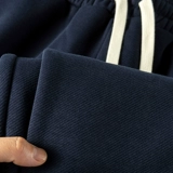 Японские зимние бархатные качественные однотонные штаны, свободный крой