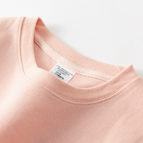 Розовая весенняя цветная толстовка, лонгслив для отдыха для влюбленных, тренд сезона