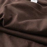 Хлопковая летняя шоколадная футболка с коротким рукавом, базовая рубашка, свободный крой