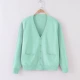 Mint Green Open 𫔭 Рубашка