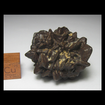 Mineral ore standard FE2520K3 ocher*limonite*hematite crystal cluster (3 2cm25g)