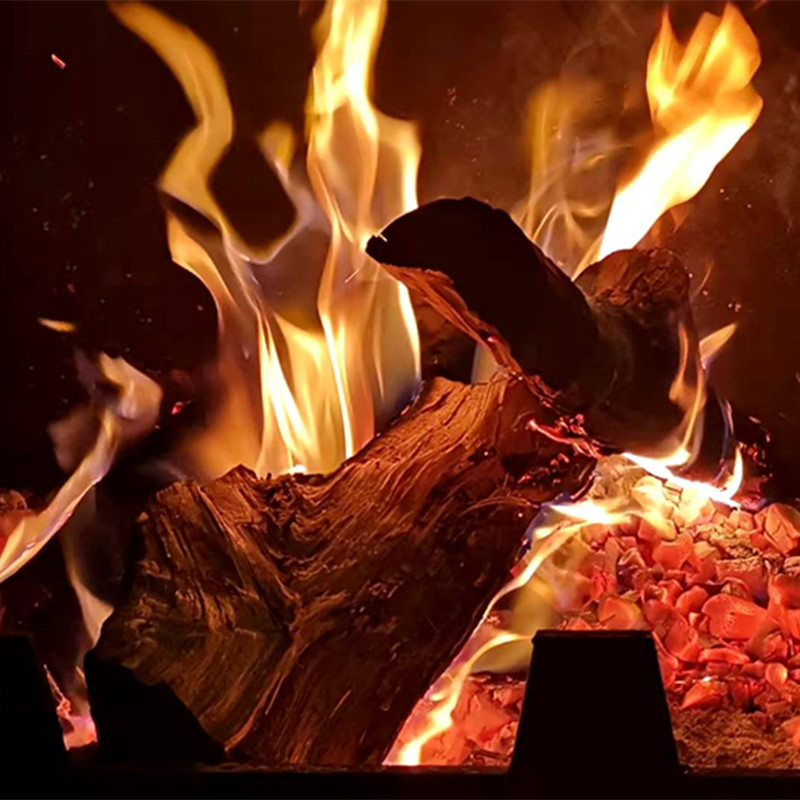 Outdoor burning fire apple wood date wood hardwood wood firewood firewood wood head firewood wood wood material real fire fireplace