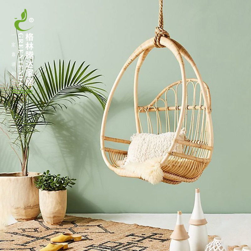 B&B Inn Wind-rattan rocking chair