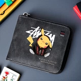 Бумажник для мальчиков, кошелек, картхолдер с молнией, подходит для подростков