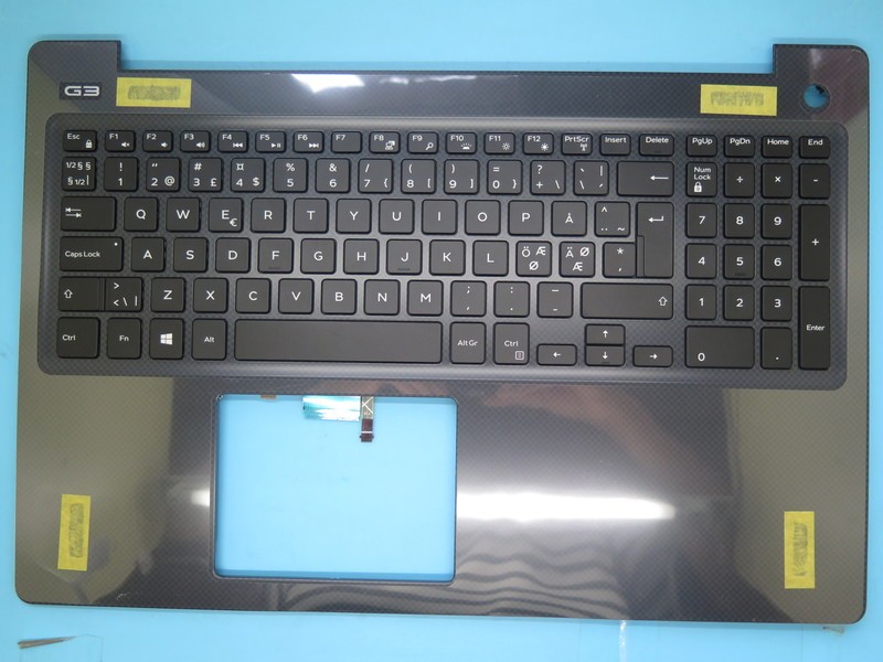 Rtdpart Is Suitable for Dell G3 15-3579 C Shell with Keyboard Uk Sl Be Ne